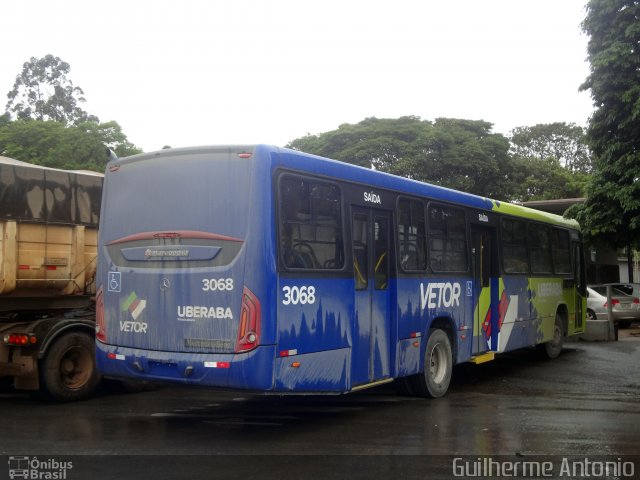 Viação Piracicabana Uberaba 3068 na cidade de Uberaba, Minas Gerais, Brasil, por Guilherme Antonio. Número da foto: #5546869.