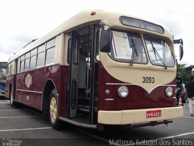 CMTC - Companhia Municipal de Transportes Coletivos 3093 na cidade de São Paulo, São Paulo, Brasil, por Matheus Gabriel dos Santos. Número da foto: #5546478.