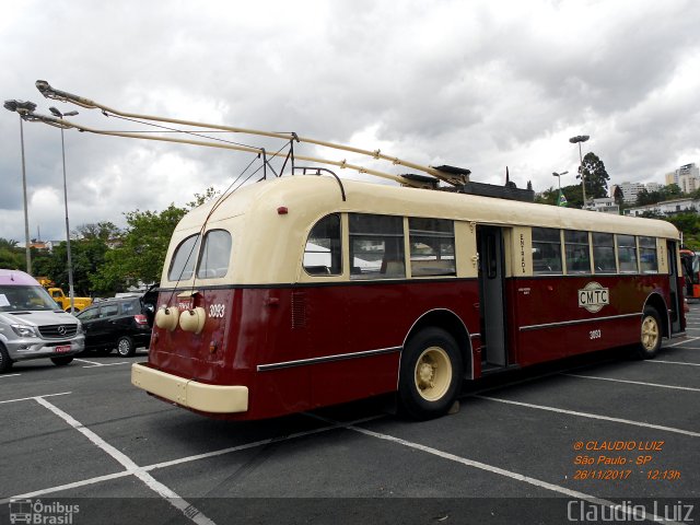 CMTC - Companhia Municipal de Transportes Coletivos 3093 na cidade de São Paulo, São Paulo, Brasil, por Claudio Luiz. Número da foto: #5547266.