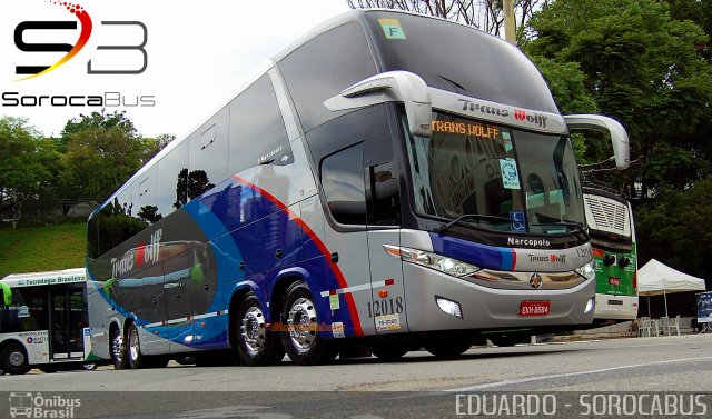 Trans Wolff Transportes e Turismo 12018 na cidade de São Paulo, São Paulo, Brasil, por EDUARDO - SOROCABUS. ID da foto: 5548059.