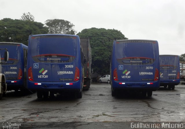 Viação Piracicabana Uberaba 3069 na cidade de Araxá, Minas Gerais, Brasil, por Guilherme Antonio. Número da foto: #5546863.
