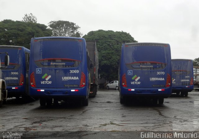 Viação Piracicabana Uberaba 3069 na cidade de Araxá, Minas Gerais, Brasil, por Guilherme Antonio. ID da foto: 5546863.