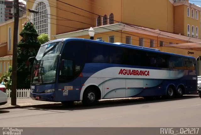 Viação Águia Branca 13960 na cidade de Pato Branco, Paraná, Brasil, por Rodrigo Augusto  Vignaga. ID da foto: 5547242.