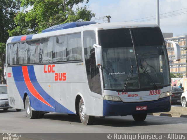 Loc Bus 1090 na cidade de Maceió, Alagoas, Brasil, por Rodrigo Fonseca. ID da foto: 5547300.