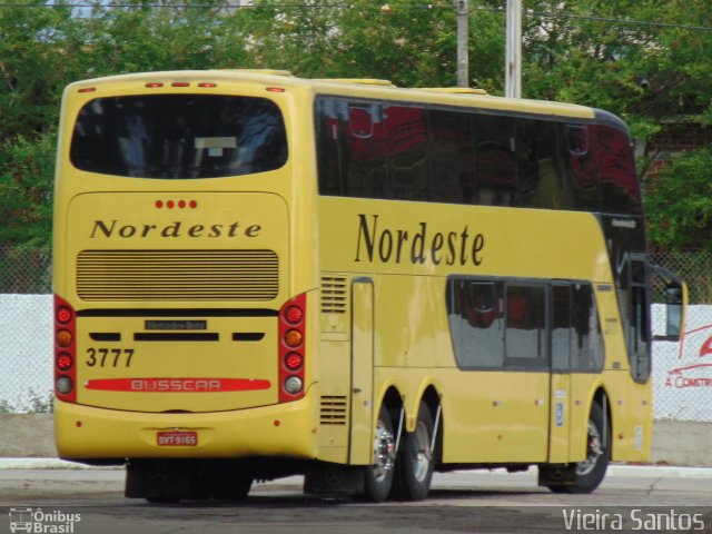 Viação Nordeste 3777 na cidade de Natal, Rio Grande do Norte, Brasil, por Vieira Santos. Número da foto: #5547596.