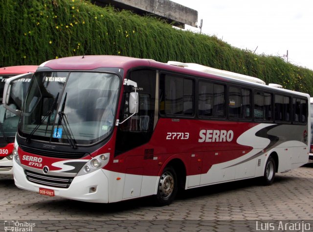 Viação Serro 27713 na cidade de Belo Horizonte, Minas Gerais, Brasil, por Luís Carlos Santinne Araújo. ID da foto: 5547355.