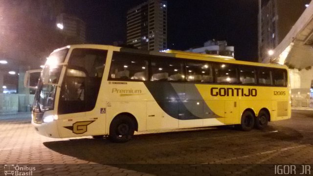 Empresa Gontijo de Transportes 12085 na cidade de Belo Horizonte, Minas Gerais, Brasil, por Igor Policarpo. ID da foto: 5546948.