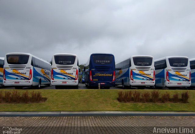 Empresas de Transportes Santana e São Paulo FROTA  na cidade de Camaçari, Bahia, Brasil, por Aneivan Lima. Número da foto: #5549971.