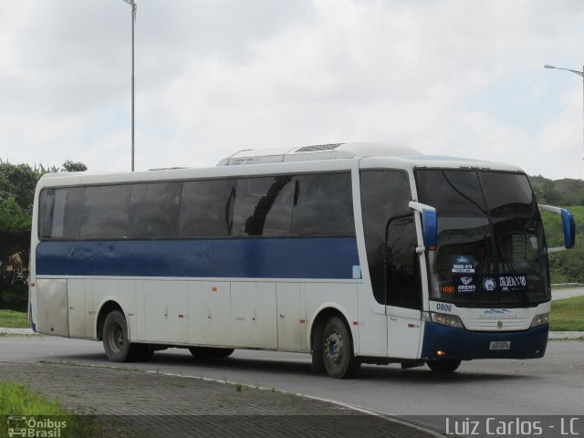 Mares do Sul Locações e Transportes 0806 na cidade de Recife, Pernambuco, Brasil, por Luiz Carlos de Santana. ID da foto: 5550258.