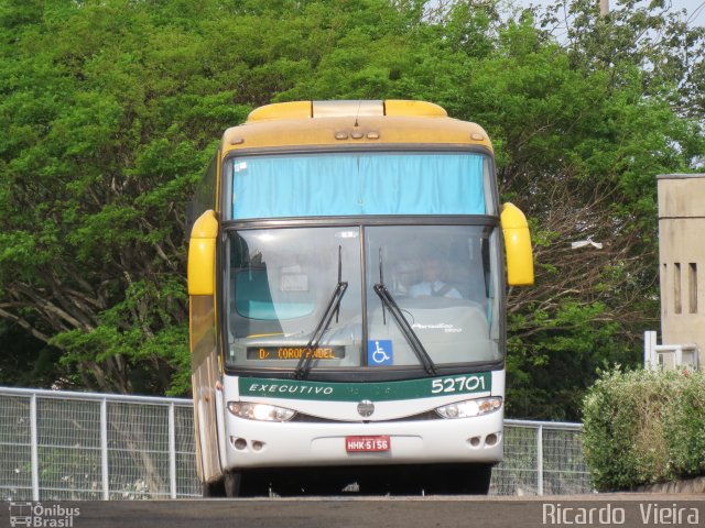 Expresso Araguari 52701 na cidade de Uberlândia, Minas Gerais, Brasil, por Ricardo Vieira. Número da foto: #5550831.