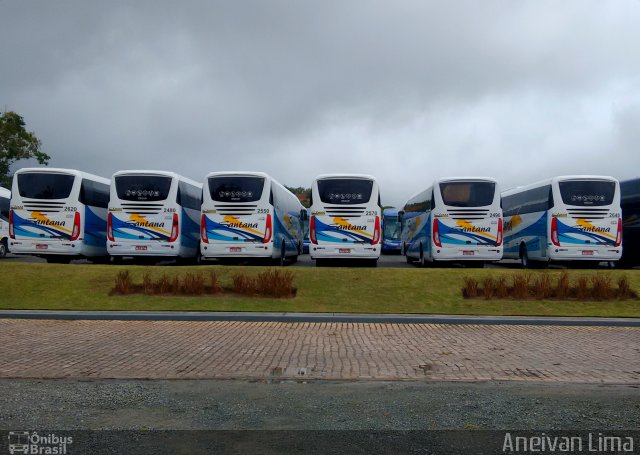 Empresas de Transportes Santana e São Paulo FROTA na cidade de Camaçari, Bahia, Brasil, por Aneivan Lima. Número da foto: #5549952.