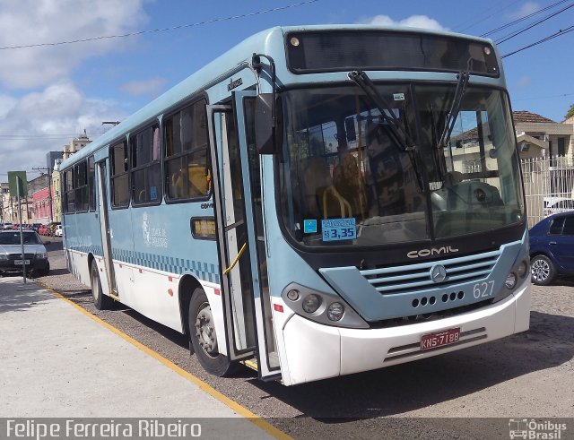 Transportes Santa Maria 627 na cidade de Pelotas, Rio Grande do Sul, Brasil, por Felipe Ferreira Ribeiro. Número da foto: #5550318.