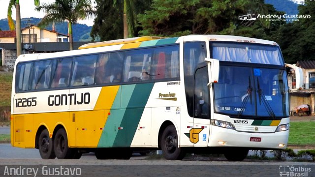 Empresa Gontijo de Transportes 12265 na cidade de Perdões, Minas Gerais, Brasil, por Andrey Gustavo. Número da foto: #5549510.