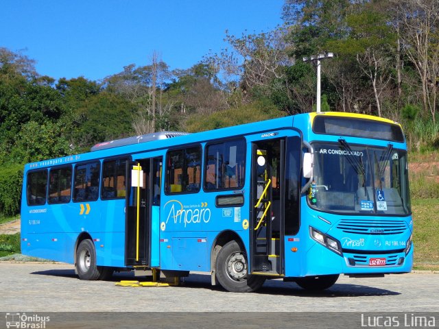 Viação Nossa Senhora do Amparo RJ 186.144 na cidade de Niterói, Rio de Janeiro, Brasil, por Lucas Lima. ID da foto: 5550899.