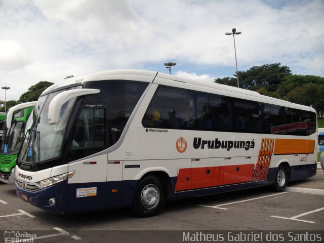 Auto Viação Urubupungá 4400 na cidade de São Paulo, São Paulo, Brasil, por Matheus Gabriel dos Santos. Número da foto: #5551223.