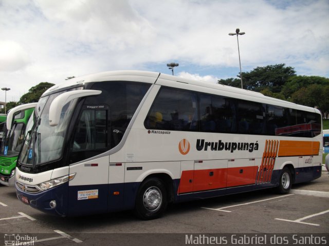 Auto Viação Urubupungá 4400 na cidade de São Paulo, São Paulo, Brasil, por Matheus Gabriel dos Santos. ID da foto: 5551223.