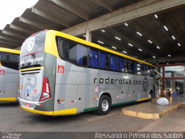 RodeRotas - Rotas de Viação do Triângulo 7134 na cidade de Araguari, Minas Gerais, Brasil, por Alessandro Pereira dos Santos. Número da foto: #5550201.