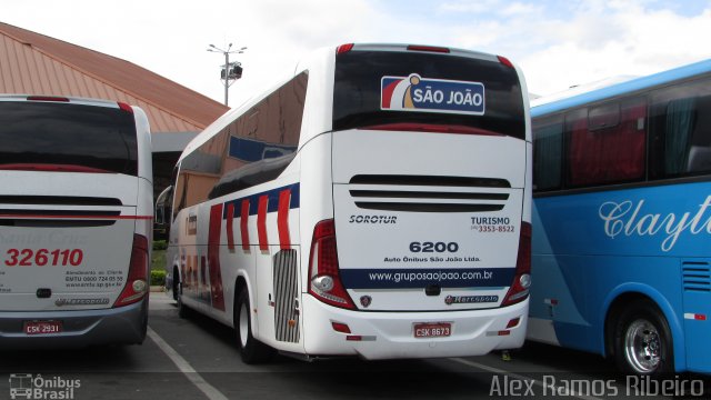 São João Votorantim - Sorotur Turismo 6200 na cidade de Aparecida, São Paulo, Brasil, por Alex Ramos Ribeiro. Número da foto: #5549794.