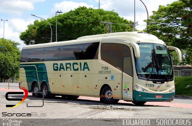 Viação Garcia 7159 na cidade de São Paulo, São Paulo, Brasil, por EDUARDO - SOROCABUS. Número da foto: #5548988.