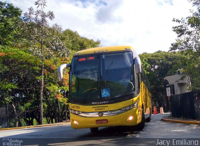 Viação Itapemirim 60785 na cidade de São Paulo, São Paulo, Brasil, por Jacy Emiliano. Número da foto: #5549812.