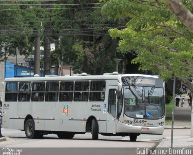 Viação Tamandaré 16L46 na cidade de Curitiba, Paraná, Brasil, por Guilherme Bomfim. Número da foto: #5551507.