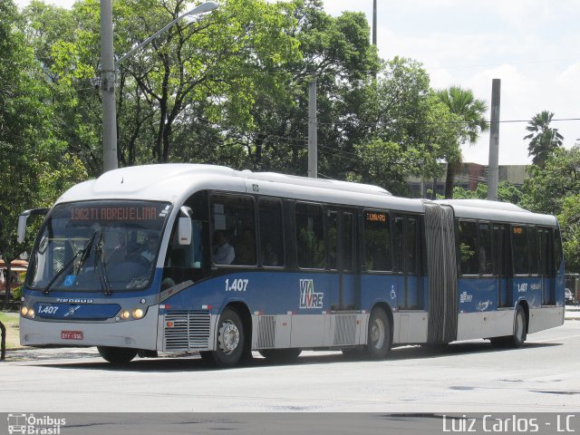 Itamaracá Transportes 1.407 na cidade de Recife, Pernambuco, Brasil, por Luiz Carlos de Santana. ID da foto: 5553330.