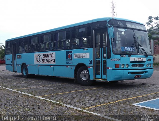 Empresa de Transportes Santa Silvana 41000 na cidade de Capão do Leão, Rio Grande do Sul, Brasil, por Felipe Ferreira Ribeiro. ID da foto: 5556287.