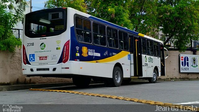 Viação Elite 2318 na cidade de Volta Redonda, Rio de Janeiro, Brasil, por Jean da Costa. Número da foto: #5555717.