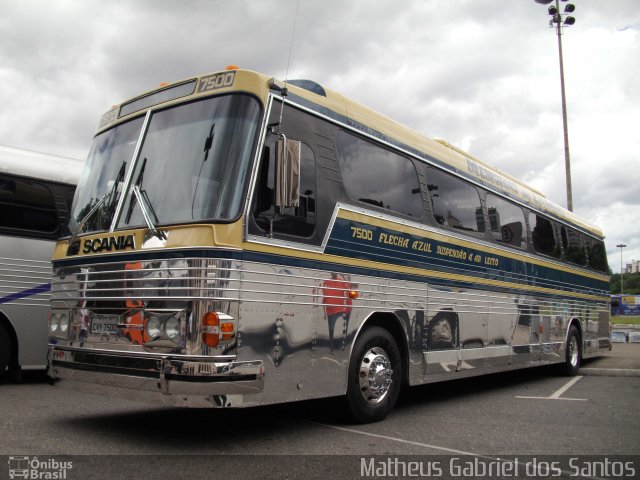 Ônibus Particulares 7500 na cidade de São Paulo, São Paulo, Brasil, por Matheus Gabriel dos Santos. Número da foto: #5556861.