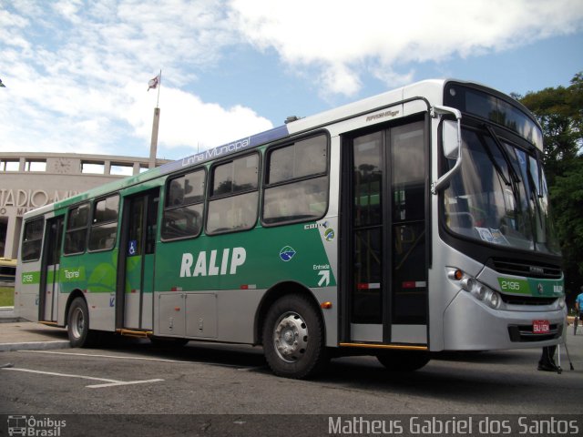 Ralip Transportes Rodoviários 2195 na cidade de São Paulo, São Paulo, Brasil, por Matheus Gabriel dos Santos. Número da foto: #5557117.