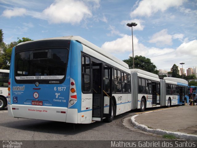 Viação Cidade Dutra 6 1577 na cidade de São Paulo, São Paulo, Brasil, por Matheus Gabriel dos Santos. Número da foto: #5557129.