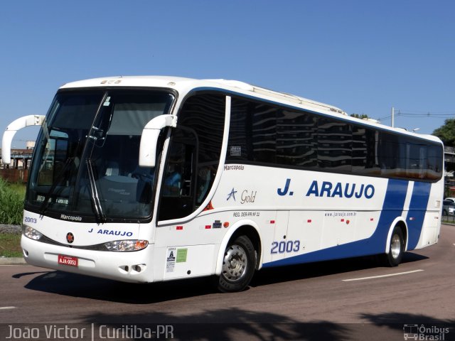 J. Araujo 2003 na cidade de Curitiba, Paraná, Brasil, por João Victor. Número da foto: #5559226.