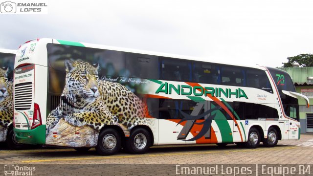 Empresa de Transportes Andorinha 7001 na cidade de Presidente Prudente, São Paulo, Brasil, por Emanuel Corrêa Lopes. Número da foto: #5557041.