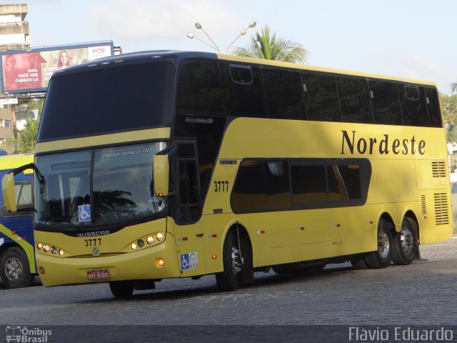 Viação Nordeste 3777 na cidade de Fortaleza, Ceará, Brasil, por Flávio Eduardo. Número da foto: #5560233.