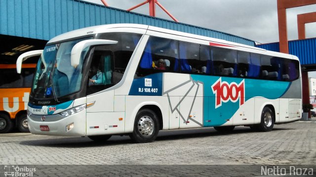 Auto Viação 1001 RJ 108.407 na cidade de Resende, Rio de Janeiro, Brasil, por Nestor dos Santos Roza. Número da foto: #5560840.