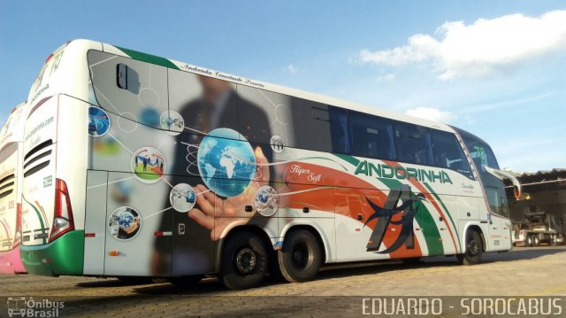 Empresa de Transportes Andorinha 6099 na cidade de Presidente Prudente, São Paulo, Brasil, por EDUARDO - SOROCABUS. ID da foto: 5561484.