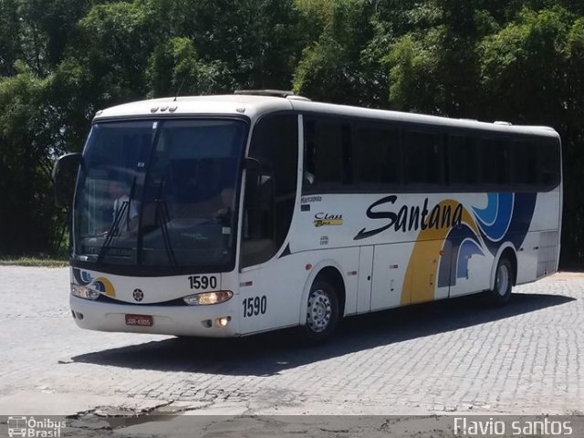 Empresas de Transportes Santana e São Paulo 1590 na cidade de Cruz das Almas, Bahia, Brasil, por Matheus  Nascimento. Número da foto: #5561457.