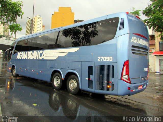 Viação Águia Branca 27090 na cidade de Belo Horizonte, Minas Gerais, Brasil, por Adão Raimundo Marcelino. Número da foto: #5561498.