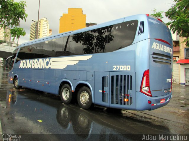 Viação Águia Branca 27090 na cidade de Belo Horizonte, Minas Gerais, Brasil, por Adão Raimundo Marcelino. ID da foto: 5561498.