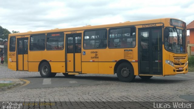 Auto Viação Santo Antônio CC197 na cidade de Curitiba, Paraná, Brasil, por Lucas Weber Calizario. Número da foto: #5560086.