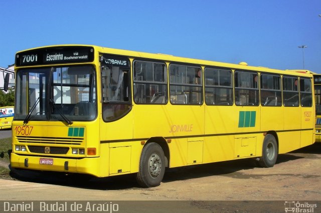Gidion Transporte e Turismo 19507 na cidade de Joinville, Santa Catarina, Brasil, por Daniel Budal de Araújo. Número da foto: #5561509.