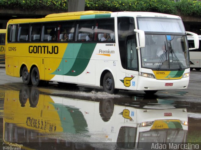 Empresa Gontijo de Transportes 12145 na cidade de Belo Horizonte, Minas Gerais, Brasil, por Adão Raimundo Marcelino. ID da foto: 5561697.