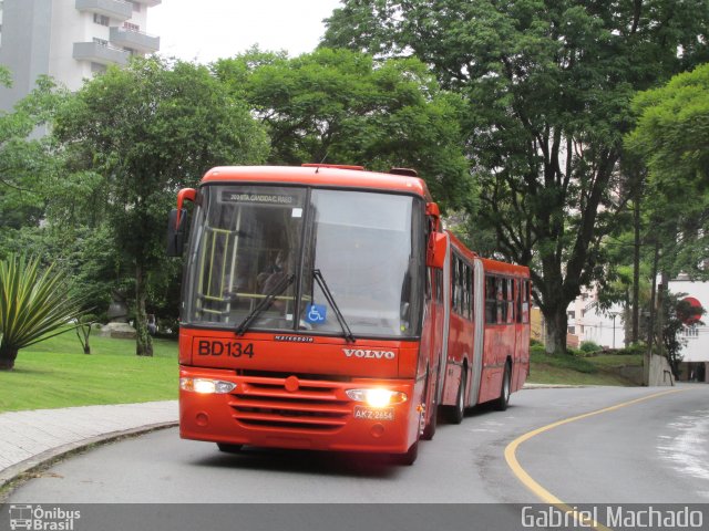 Transporte Coletivo Glória BD134 na cidade de Curitiba, Paraná, Brasil, por Gabriel Machado. ID da foto: 5560490.