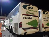 Viação Continental de Transportes 14280 na cidade de Ribeirão Preto, São Paulo, Brasil, por Raphael José da Silva. Número da foto: #5560690.