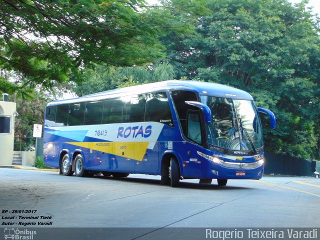 RodeRotas - Rotas de Viação do Triângulo 76413 na cidade de São Paulo, São Paulo, Brasil, por Rogério Teixeira Varadi. Número da foto: #4807692.