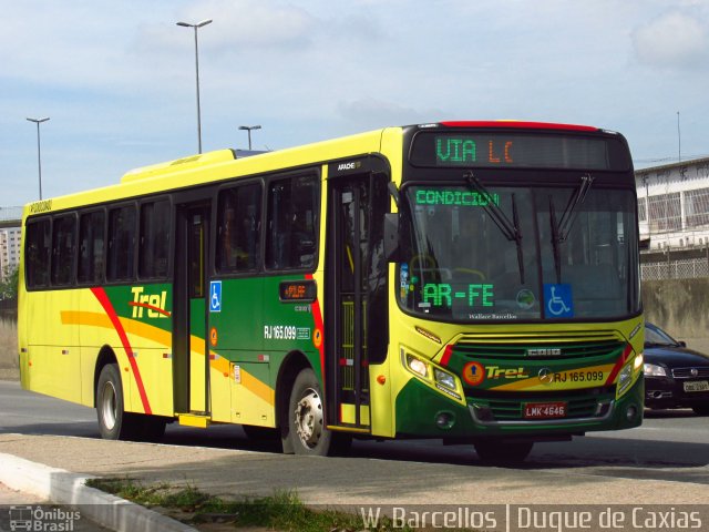 TREL - Transturismo Rei RJ 165.099 na cidade de Duque de Caxias, Rio de Janeiro, Brasil, por Wallace Barcellos. Número da foto: #4807930.