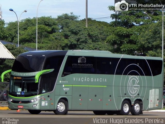 Viação Garcia 7027 na cidade de Maringá, Paraná, Brasil, por Victor Hugo Guedes Pereira. Número da foto: #4808048.