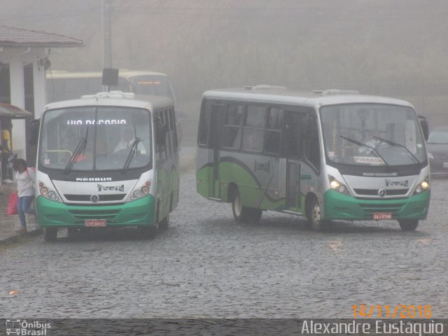 Turin Transportes 3299 na cidade de Ouro Preto, Minas Gerais, Brasil, por Alexandre Eustáquio. Número da foto: #4806890.