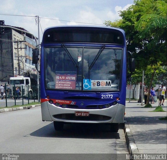 Viação Osasco 21.172 na cidade de Osasco, São Paulo, Brasil, por Michel Nowacki. Número da foto: #4807367.