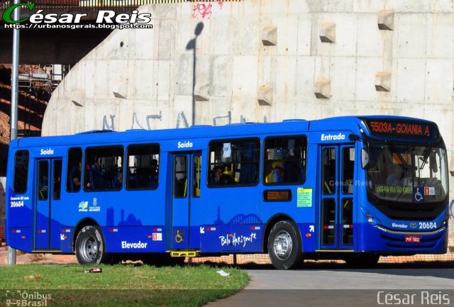 Viação Torres 20684 na cidade de Belo Horizonte, Minas Gerais, Brasil, por César Ônibus. ID da foto: 4808530.